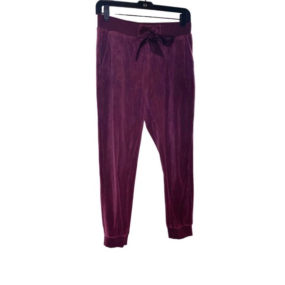 Victoria’s Secret Small Velour Jogger in African Violet - Picture 2 of 14